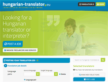 Tablet Screenshot of hungarian-translator.eu